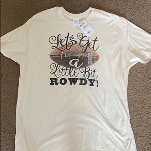 Cute fun football t shirt